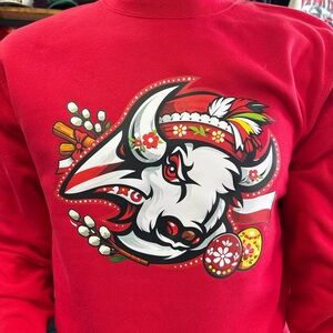 Buffalo Sabres Dingus Day Polish Goatski Crewneck Sweatshirt NHL Hockey S-4xl